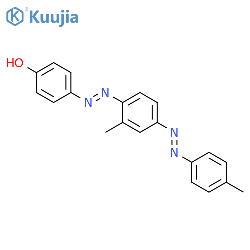 PHENOL, 4-[[2-METHYL-4-[(4-METHYLPHENYL)AZO]PHENYL]AZO]- structure
