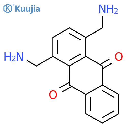 1,4-Bis(aminomethyl)-9,10-anthracenedione structure