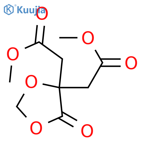 (5-Oxo-1,3-dioxolane-4,4-diyl)bis(acetic acid methyl) ester structure