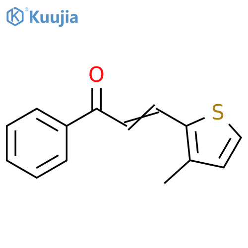 2-Propen-1-one, 3-(3-methyl-2-thienyl)-1-phenyl- structure
