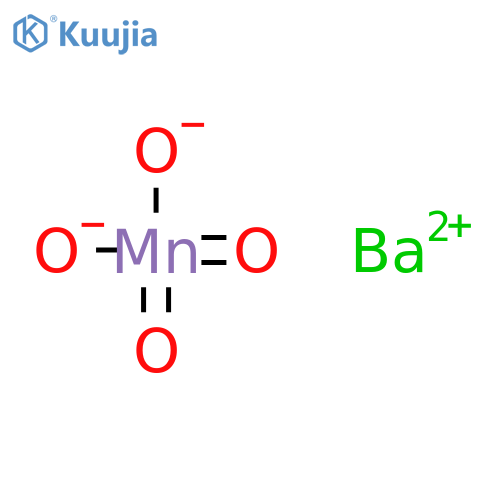 Barium manganate(VI) structure
