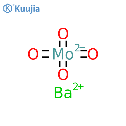 Barium tetraoxomolybdate structure