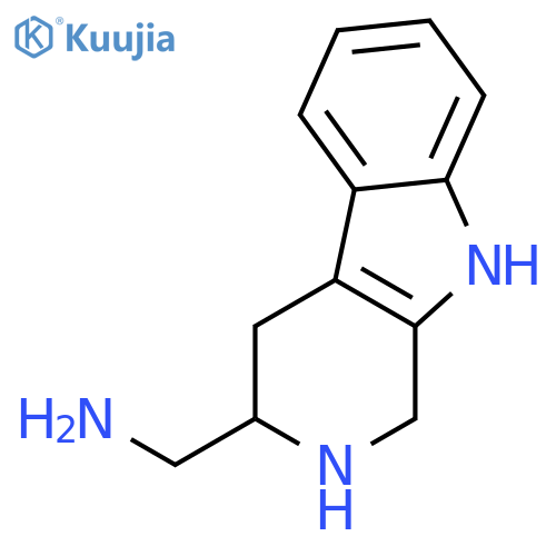 2,3,4,9-tetrahydro-1H-Pyrido[3,4-b]indole-3-methanamine structure