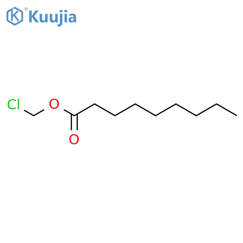 Chloromethyl nonanoate structure