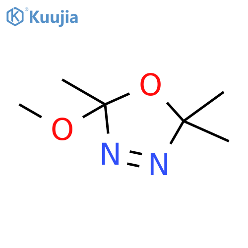 1,3,4-OXADIAZOLE, 2,5-DIHYDRO-2-METHOXY-2,5,5-TRIMETHYL- structure