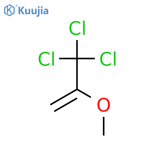 1-Propene, 3,3,3-trichloro-2-methoxy- structure