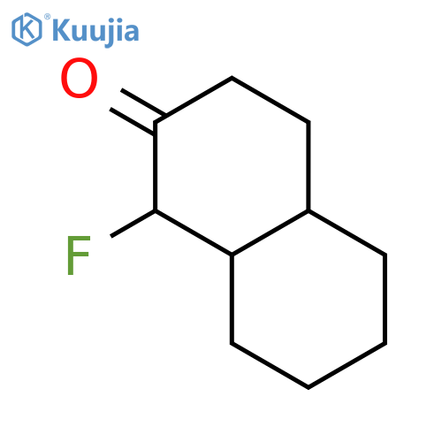 2(1H)-Naphthalenone,1-fluorooctahydro- structure