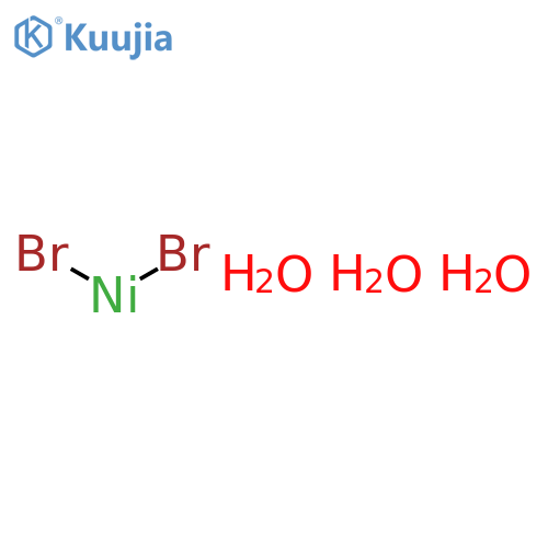 Nickel(II) bromide trihydrate structure