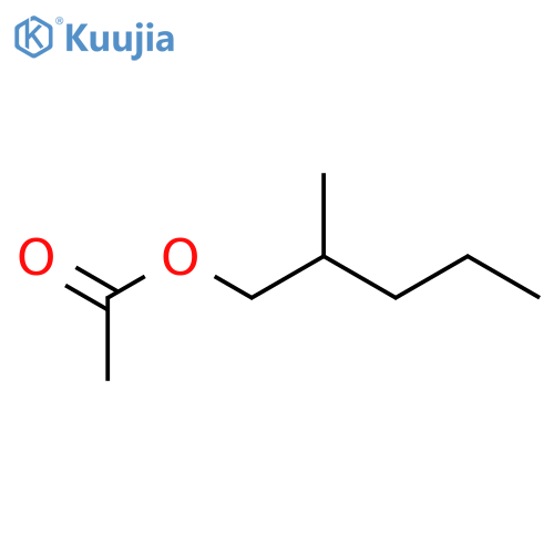 1-Pentanol, 2-methyl-,1-acetate structure