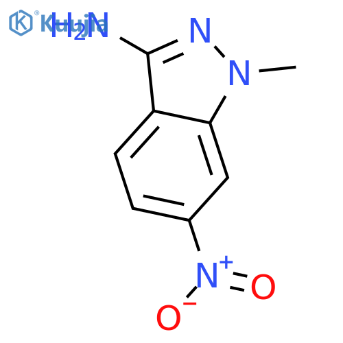 1-methyl-6-nitro-1h-indazol-3-amine structure