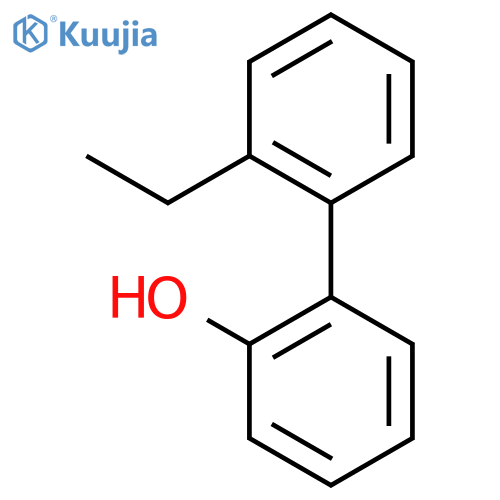 2-ethyl-2'-hydroxybiphenyl structure