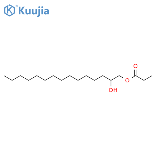 2-Hydroxypentadecyl propanoate structure
