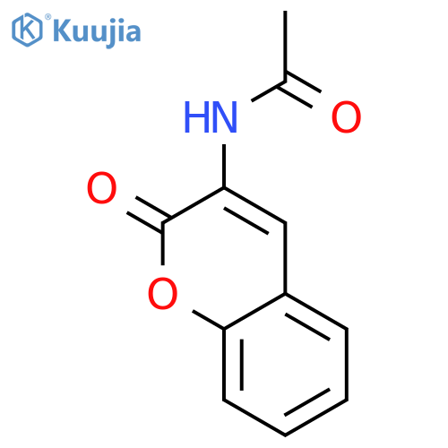 3-Acetamidocoumarin structure