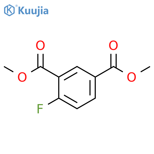 1,3-Benzenedicarboxylic acid, 4-fluoro-, dimethyl ester structure
