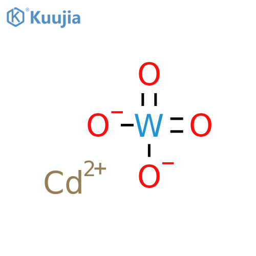 Cadmium tungsten oxide (CdWO4) structure
