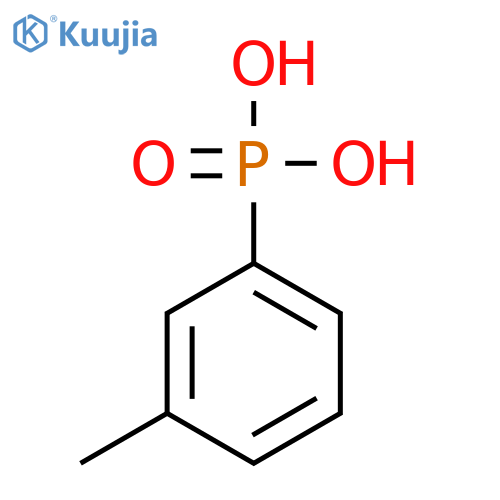 Phosphonic acid, (3-methylphenyl)- structure
