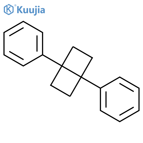 Bicyclo[2.2.0]hexane, 1,4-diphenyl- structure
