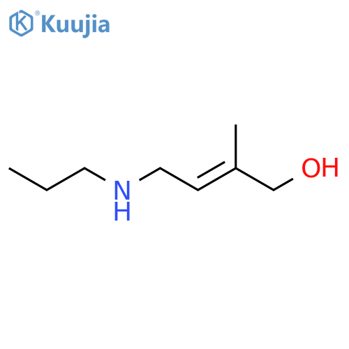 2-BUTEN-1-OL, 2-METHYL-4-(PROPYLAMINO)- structure