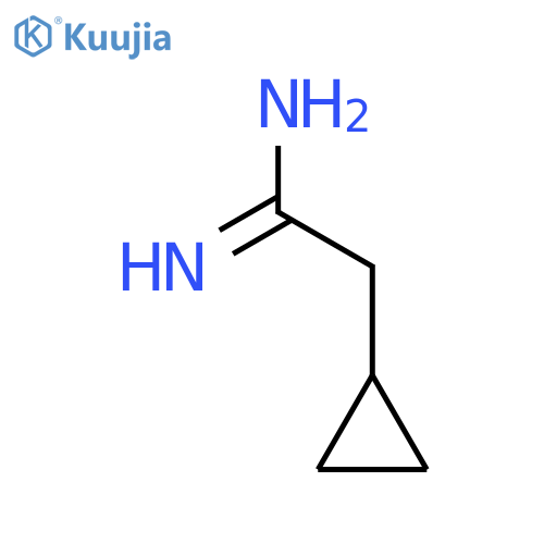 2-Cyclopropyl-acetamidine structure