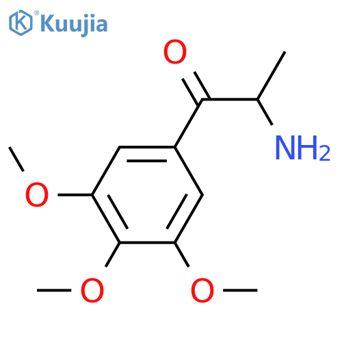 1-Propanone,2-amino-1-(3,4,5-trimethoxyphenyl)- structure