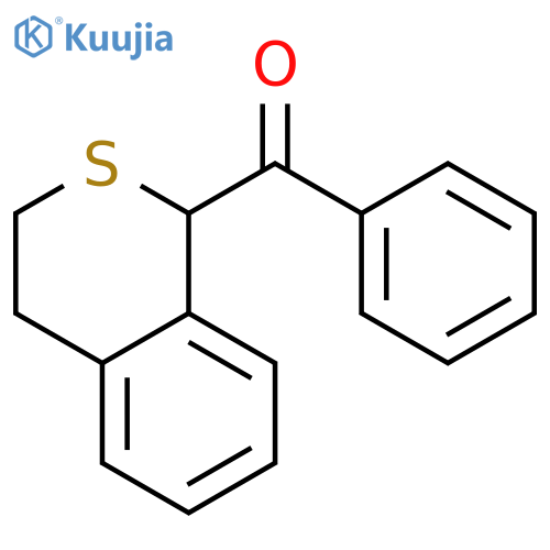 Methanone, (3,4-dihydro-1H-2-benzothiopyran-1-yl)phenyl- structure