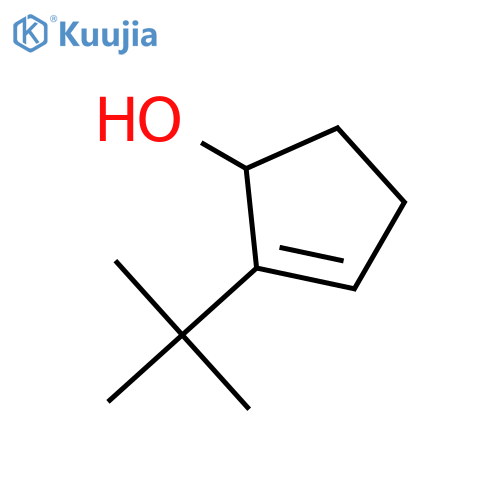 2-Cyclopenten-1-ol, 2-(1,1-dimethylethyl)- structure