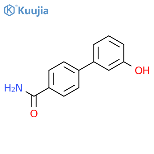 [1,1'-BIPHENYL]-4-CARBOXAMIDE, 3'-HYDROXY- structure