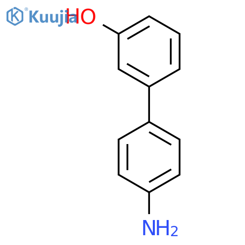 3-(4-aminophenyl)phenol structure