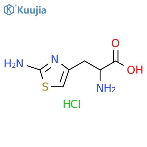 4-Thiazolepropanoic acid, α,2-diamino-, hydrochloride (1:2) structure