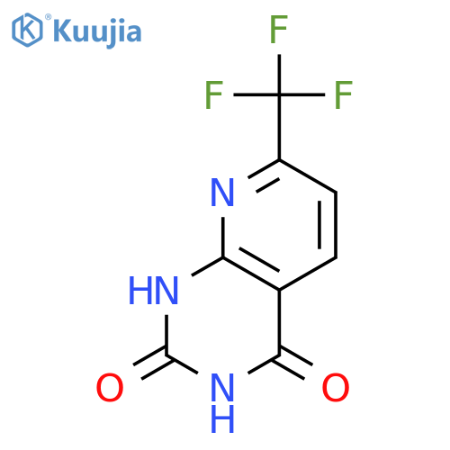 7-(Trifluoromethyl)-1H,2H,3H,4H-pyrido2,3-dpyrimidine-2,4-dione structure