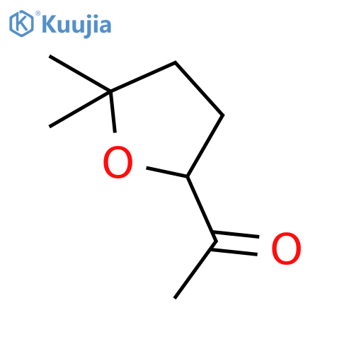 ETHANONE, 1-(TETRAHYDRO-5,5-DIMETHYL-2-FURANYL)- structure