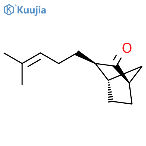 Bicyclo[2.2.1]heptan-2-one, 3-(4-methyl-3-pentenyl)-, (1R,3R,4S)-rel- structure