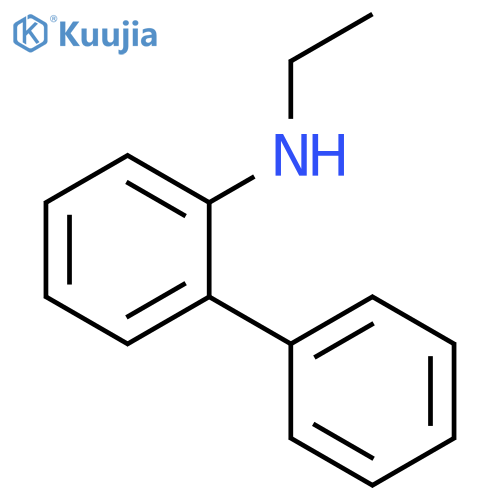 N-ethyl-2-phenylaniline structure