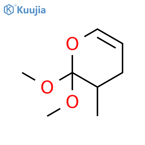 2H-Pyran, 3,4-dihydro-2,2-dimethoxy-3-methyl- structure