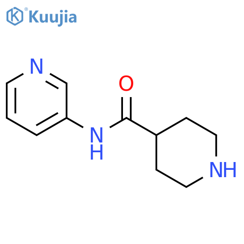 N-(Pyridin-3-yl)piperidine-4-carboxamide structure