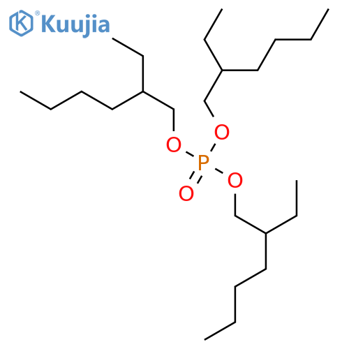 Tris(2-ethylhexyl) phosphate structure
