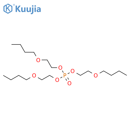 Tris(2-butyloxyethyl)phosphate structure
