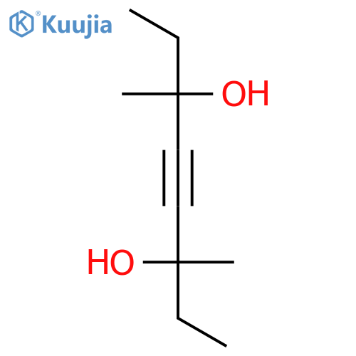 3,6-Dimethyl-4-octyne-3,6-diol structure