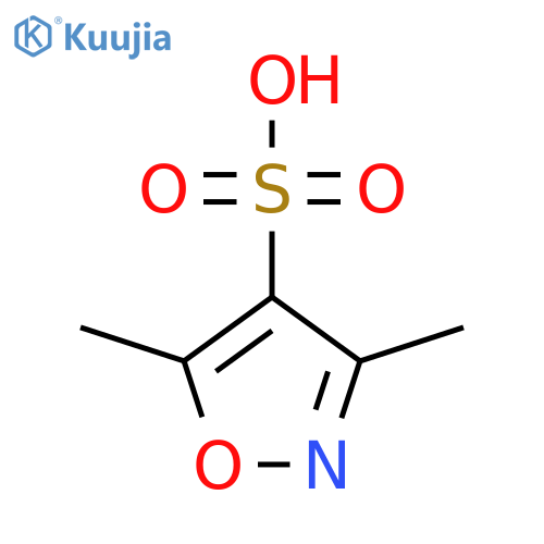 3,5-Dimethylisoxazole-4-sulfonic acid structure