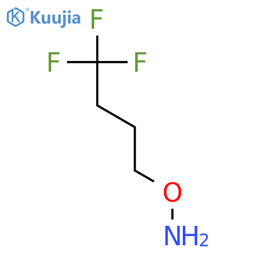 O-(4,4,4-Trifluoro-butyl)-hydroxylamine structure