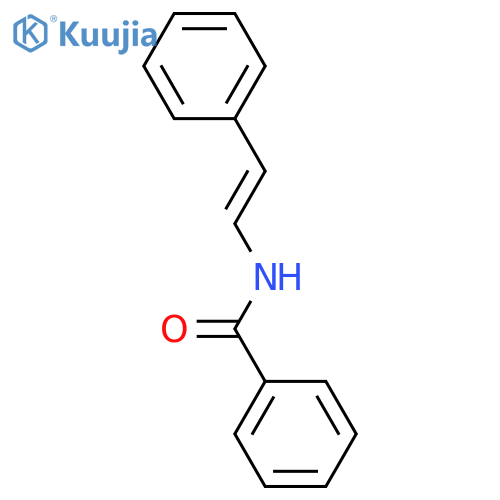 Benzamide, N-[(1E)-2-phenylethenyl]- structure