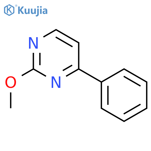 Pyrimidine, 2-methoxy-4-phenyl- structure