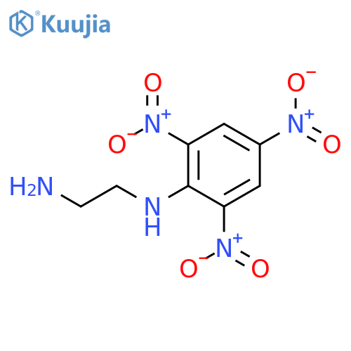 1,2-Ethanediamine, N-(2,4,6-trinitrophenyl)- structure