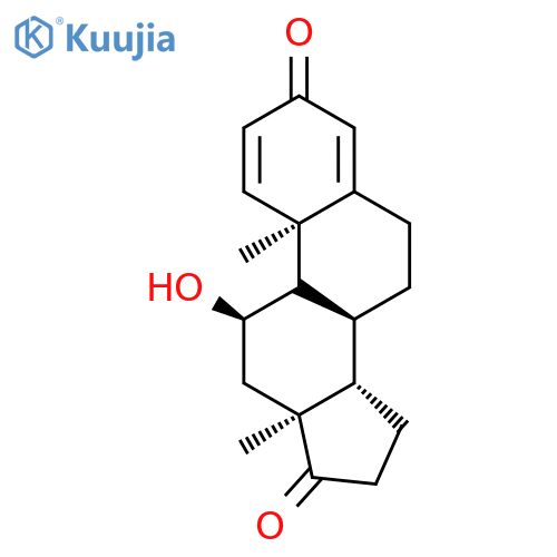 11α-Hydroxyandrosta-1,4-dien-3,17-dione structure