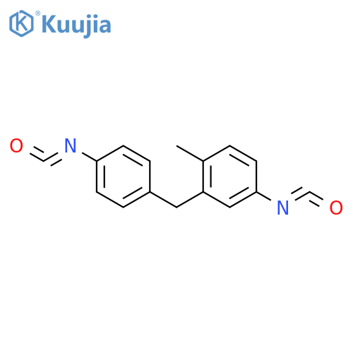 Benzene,4-isocyanato-2-[(4-isocyanatophenyl)methyl]-1-methyl- structure