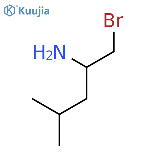 2-Pentanamine,1-bromo-4-methyl- structure