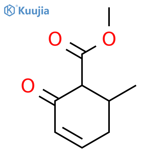 methyl 6-methyl-2-oxocyclohex-3-ene-1-carboxylate structure