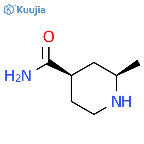 4-Piperidinecarboxamide,2-methyl-, (2R,4R)-rel- structure