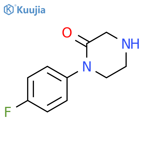 1-(4-Fluorophenyl)piperazin-2-one structure