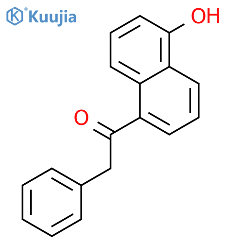 ETHANONE, 1-(5-HYDROXY-1-NAPHTHALENYL)-2-PHENYL- structure